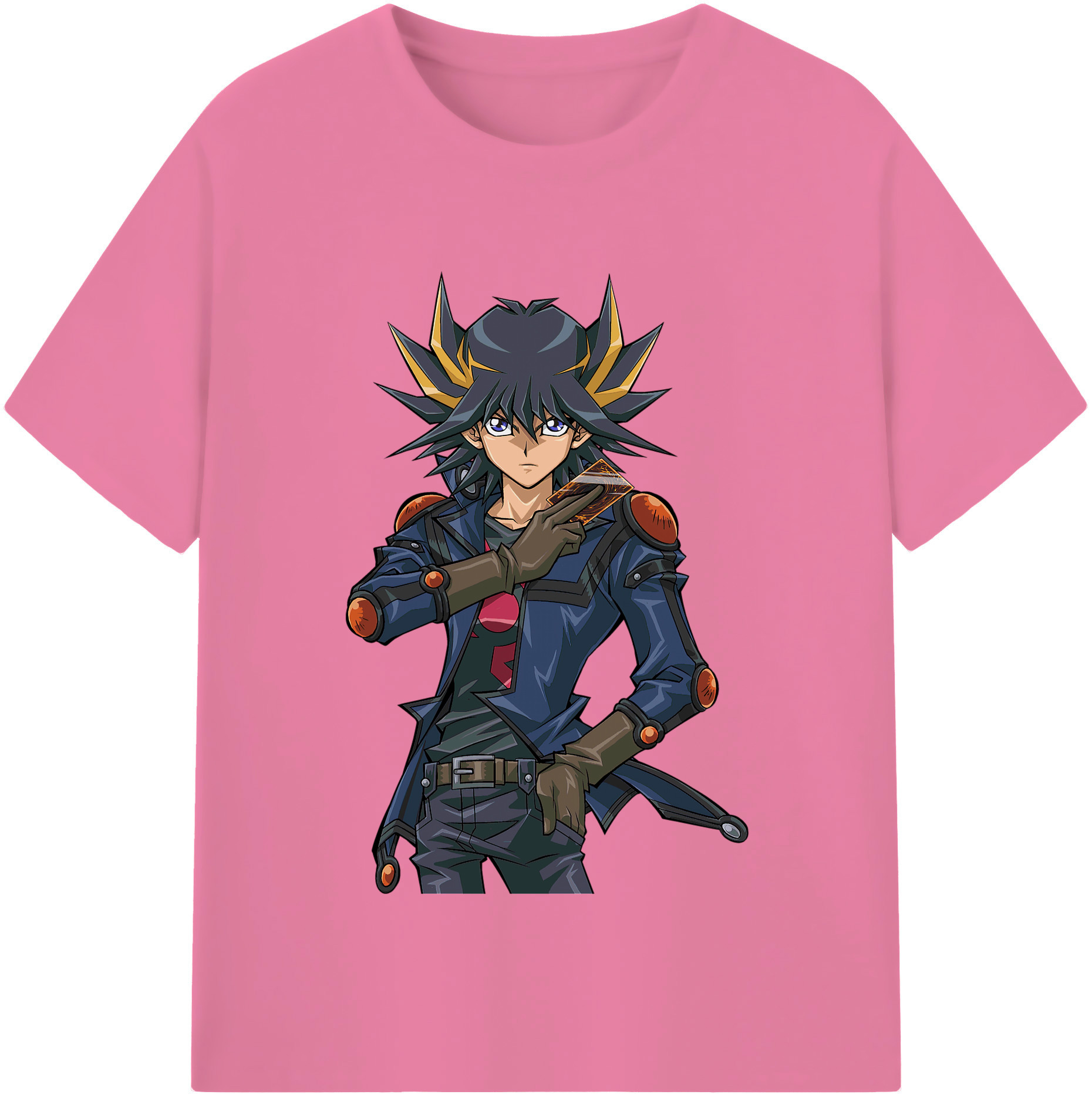 （画像用） 遊☆戯☆王 Yu-Gi-Oh! 綿100％半袖Tシャツ（フロントプリント）